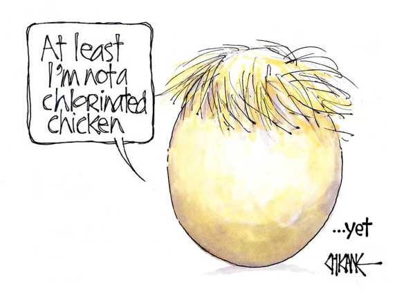 Brexit Boris Egg Cartoon